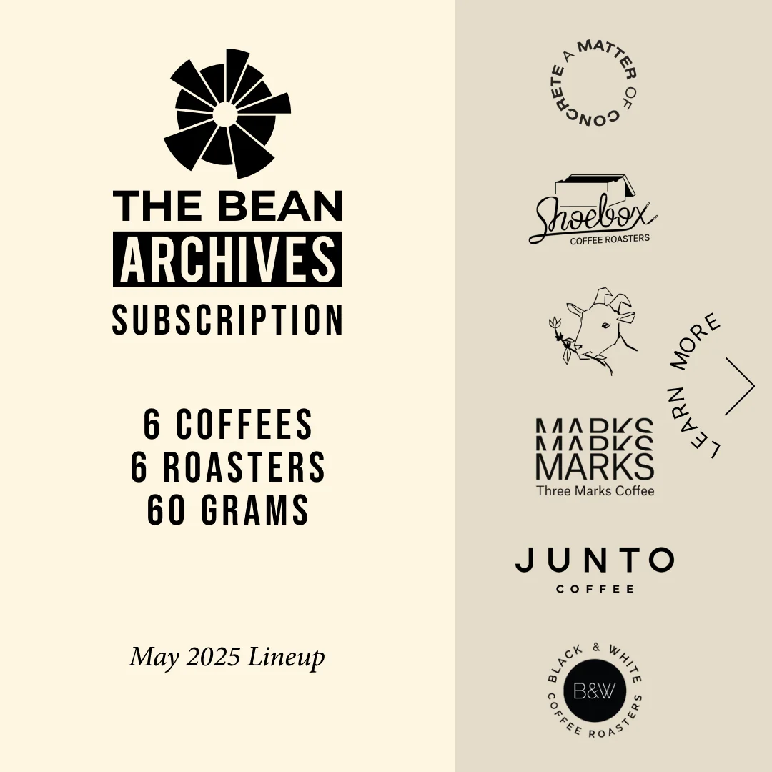 The Bean Archives — May 2025 lineup cover