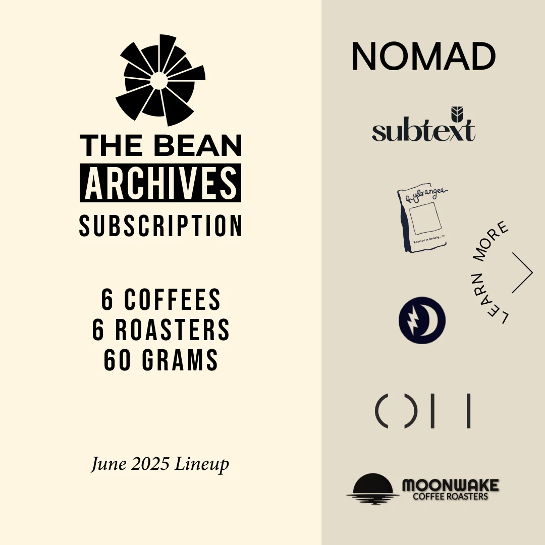 The Bean Archives — June 2025 lineup cover