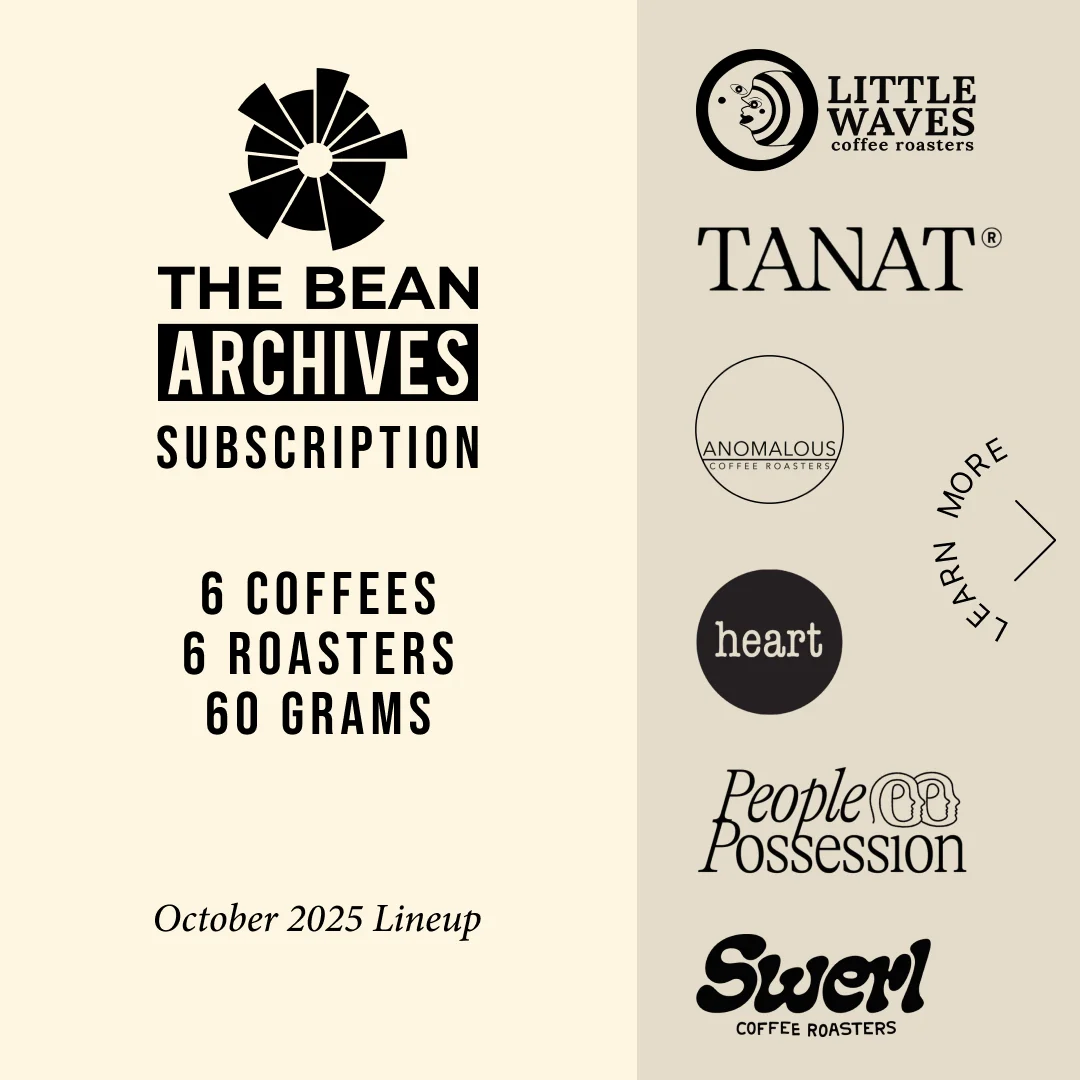 The Bean Archives — October 2025 lineup cover