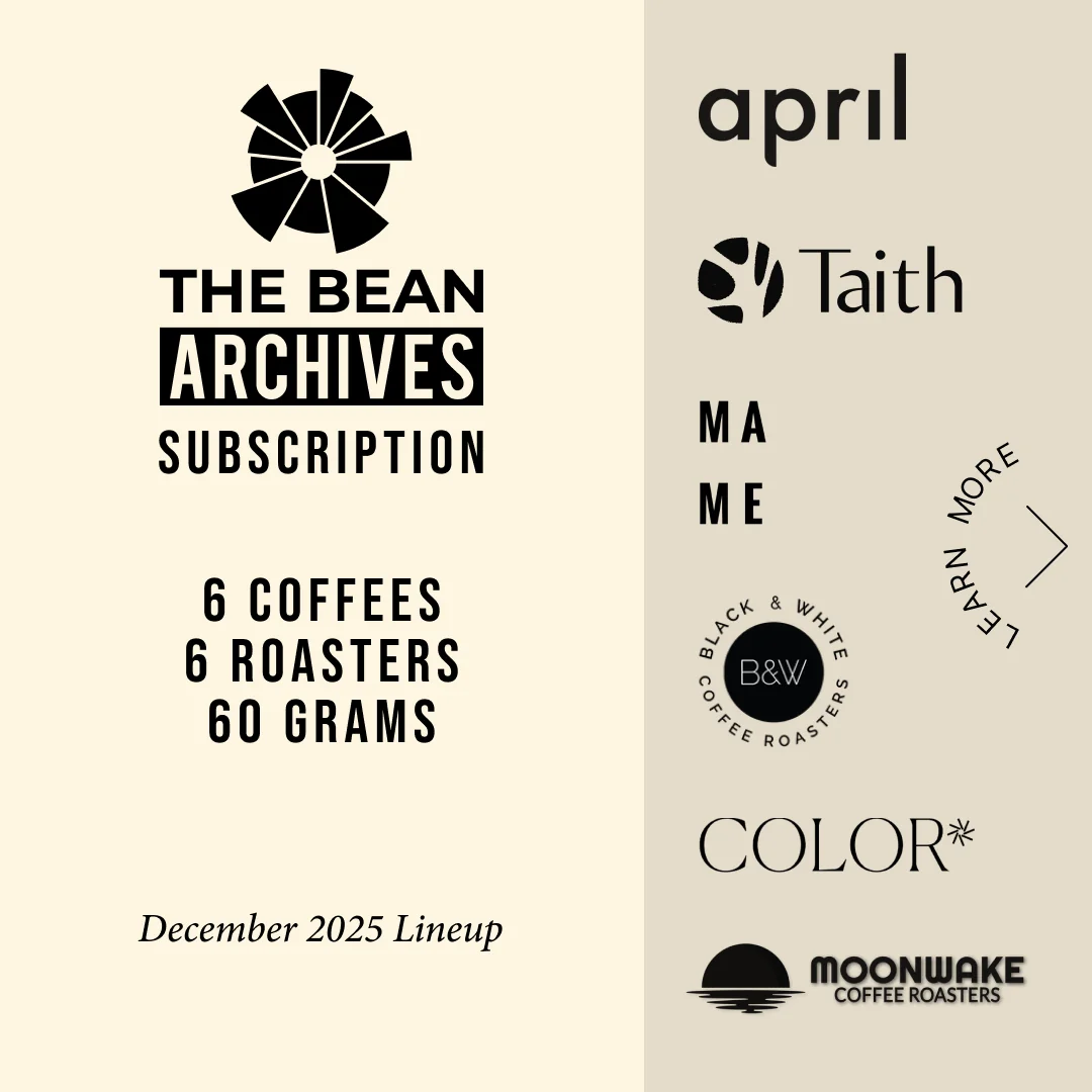 The Bean Archives — December 2025 lineup cover