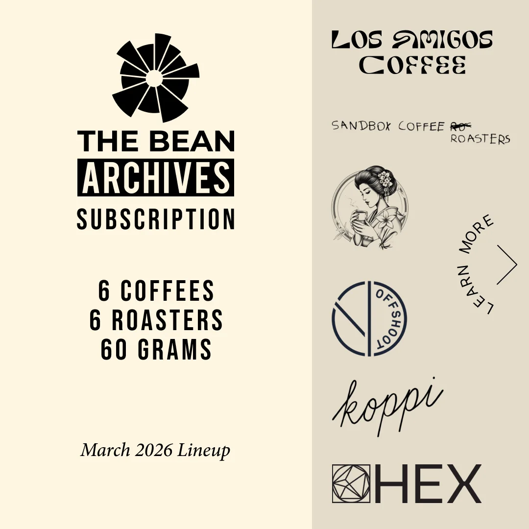 The Bean Archives — March 2026 lineup cover