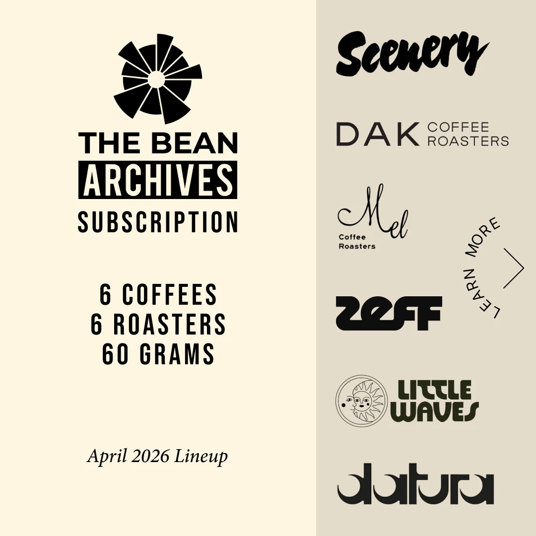 The Bean Archives — April 2026 lineup cover