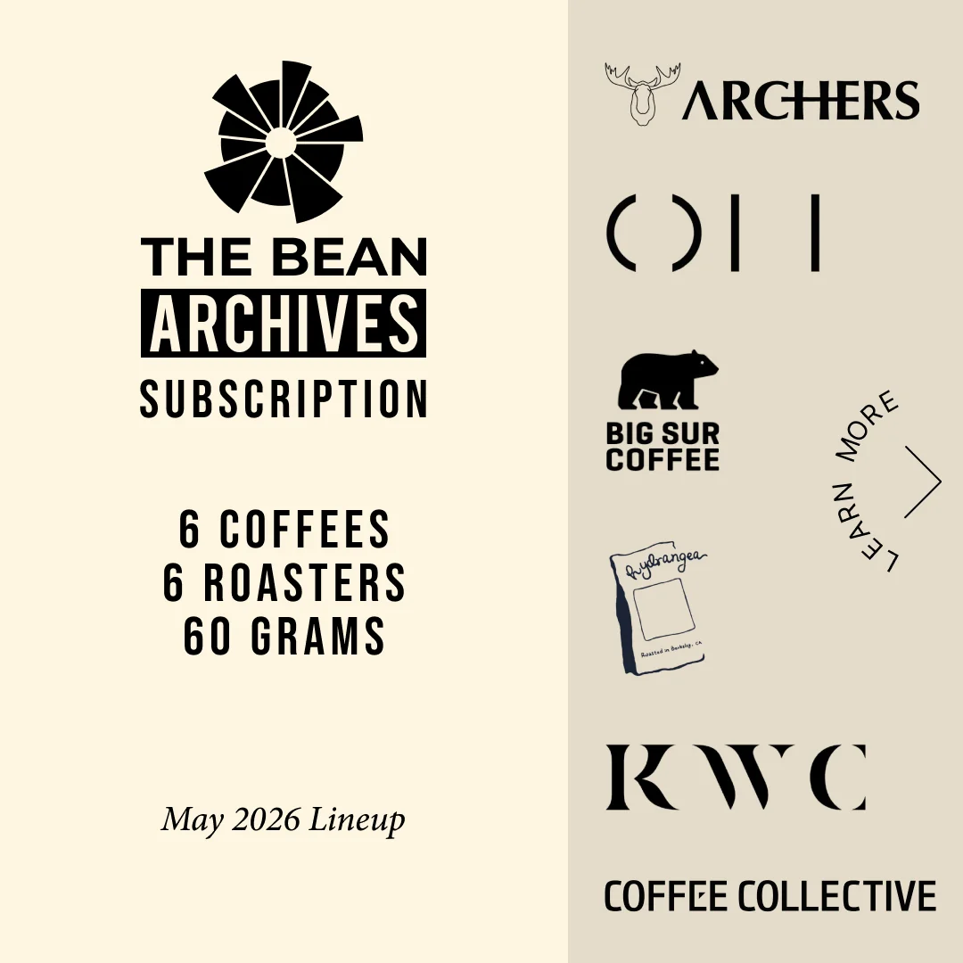 The Bean Archives — May 2026 lineup cover